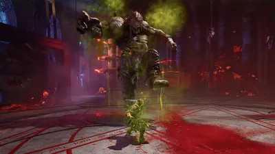 A moss-wreathed monstrosity in Crimson Moon
